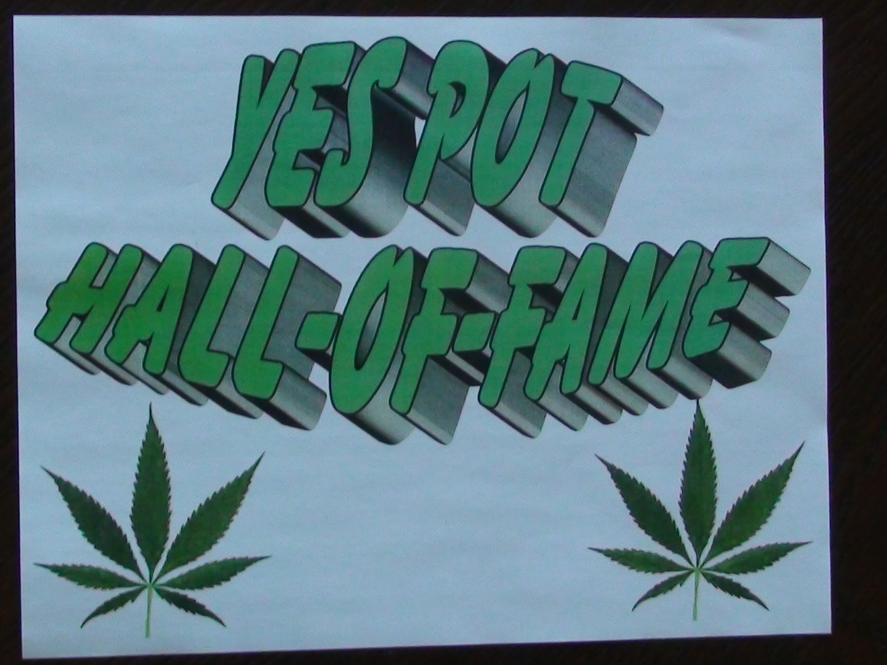 weed celebrating praising weekly Yes Pot Hall of Fame 1.JPG